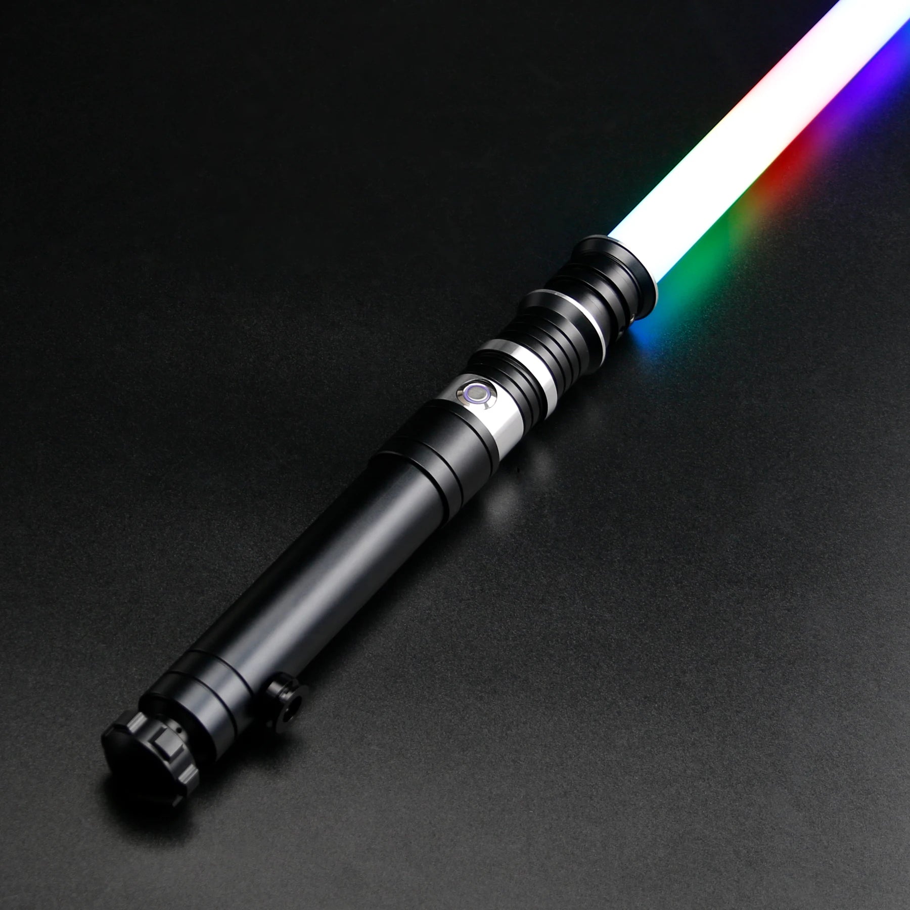 TXQSABER NeoPixel Lightsaber Gesture Control Jedi Metal Hilt 16 Soundfont 22 Light Effect Force Blaster Laser Sword Luminous Toy