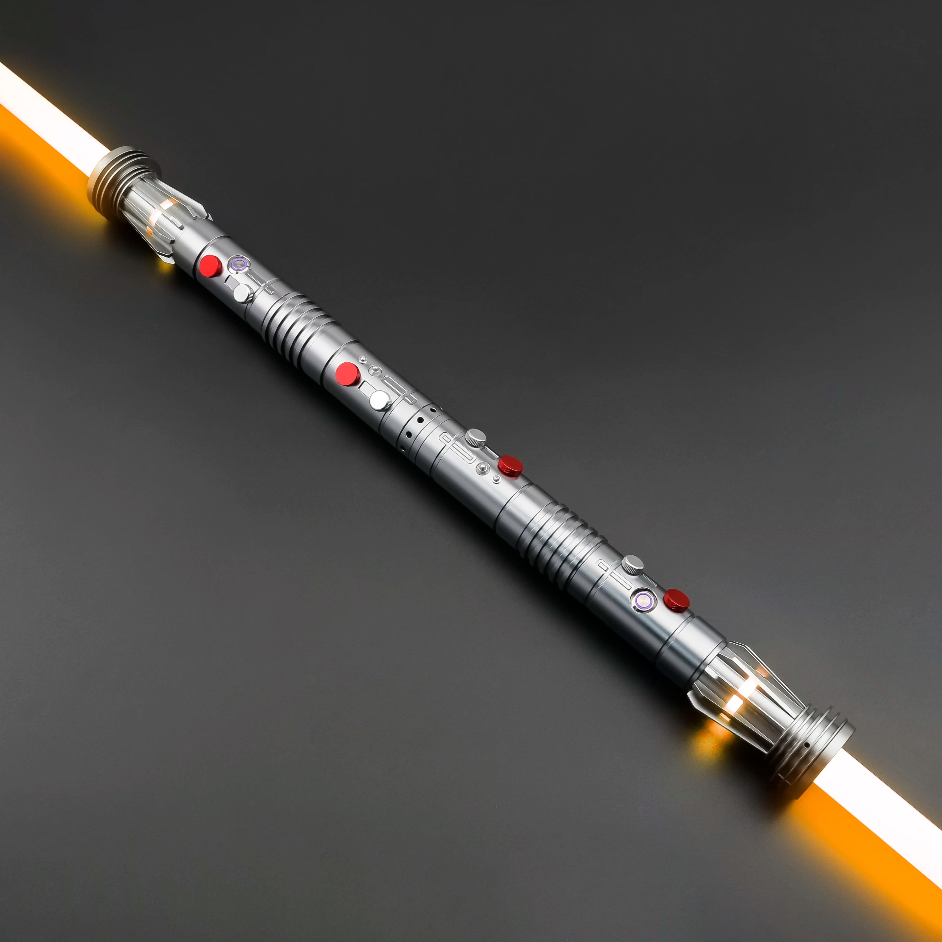 TXQSABER Special Edition Darth maul Heavy Dueling Lightsaber Bluetooth Control Colors Changing Blaster Cosplay Laser Sword Toys