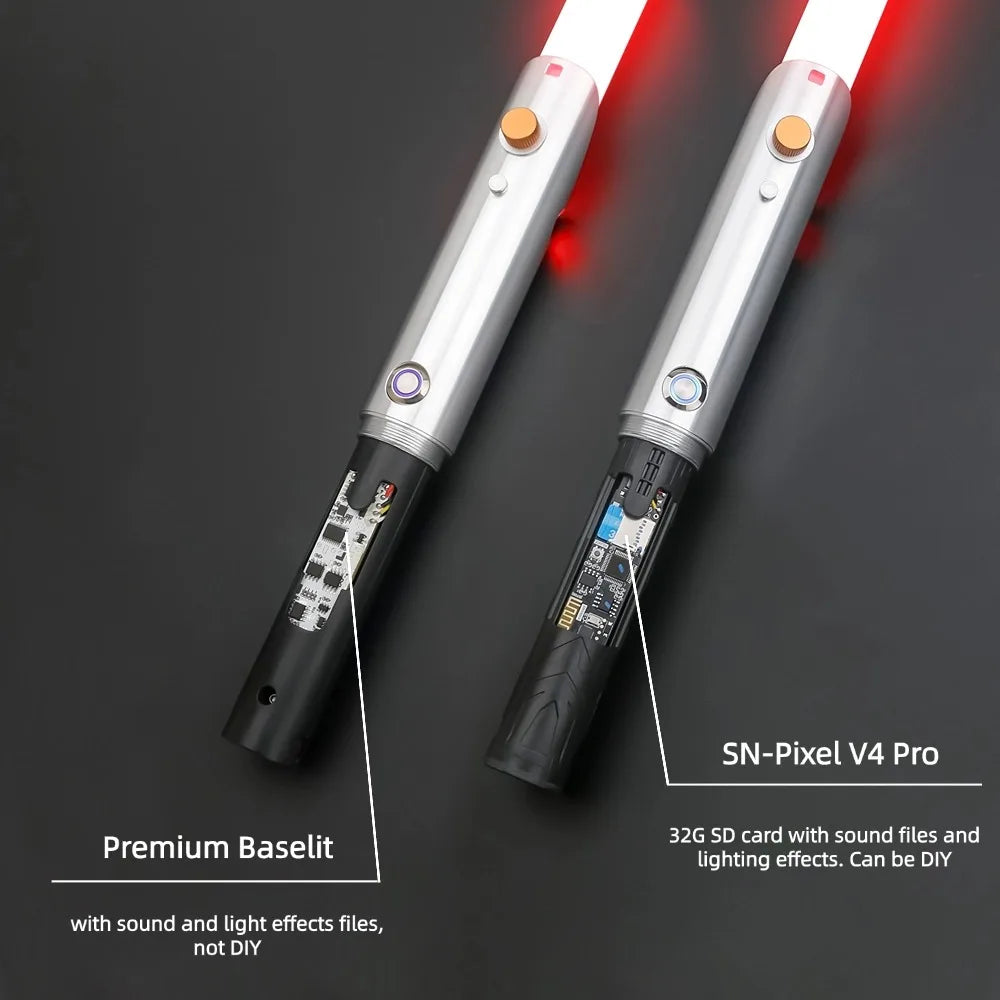 TXQ Lightsaber SNV4 Proffie 16Sounds Smooth Swing RGB Toys Children Blaster Metal Hilt 12 Colors Combat Juguetes Cosplay