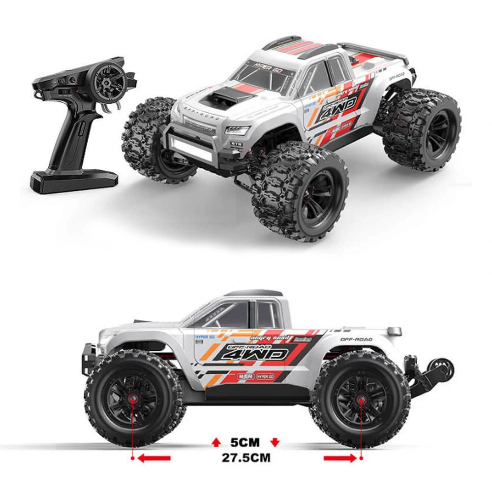 MJX HYPER GO 10208 1/10 2.4G 4WD Brushless RC Car Vehicle Models 80km/h Off-Road Remote Control Drift Car