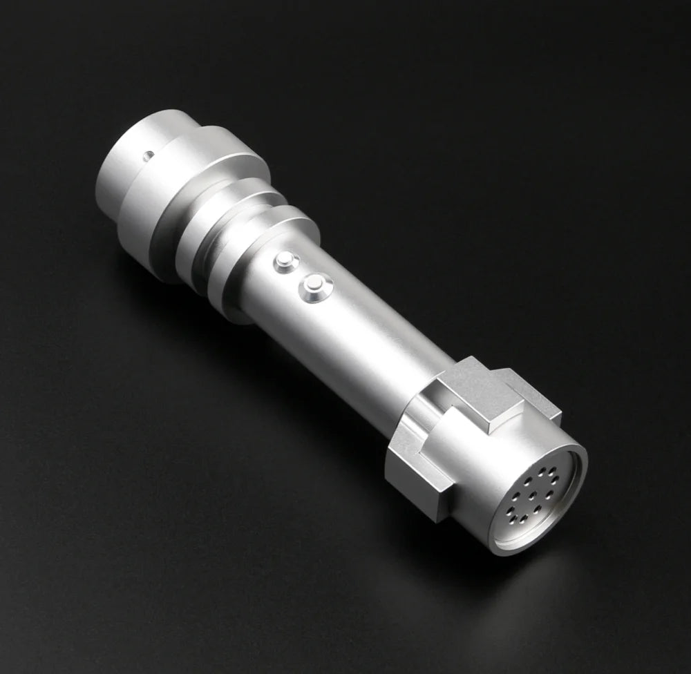 TXQSABER Mini Brick Smooth Swing Lightsaber Heavy Dueling1 Inch High Quality Blade Metal Hilt Cosplay Jedi Laser Sword Kids Toys