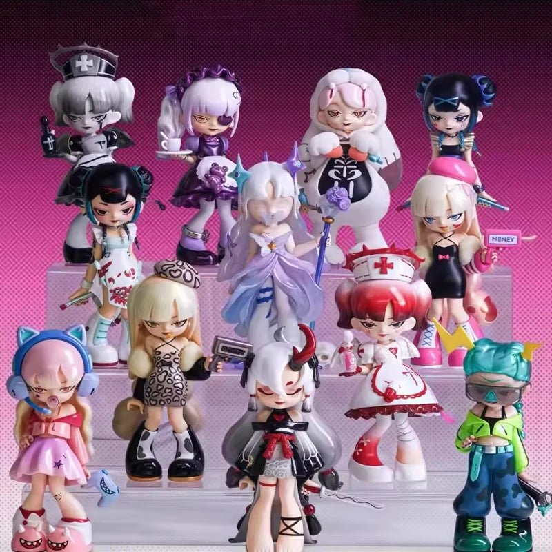 Original Yandere Girl Remove The Label Series Blind Box Caixa Caja Girl Doll Boy Birthday Gift Mystery Anime Action Figure Toys