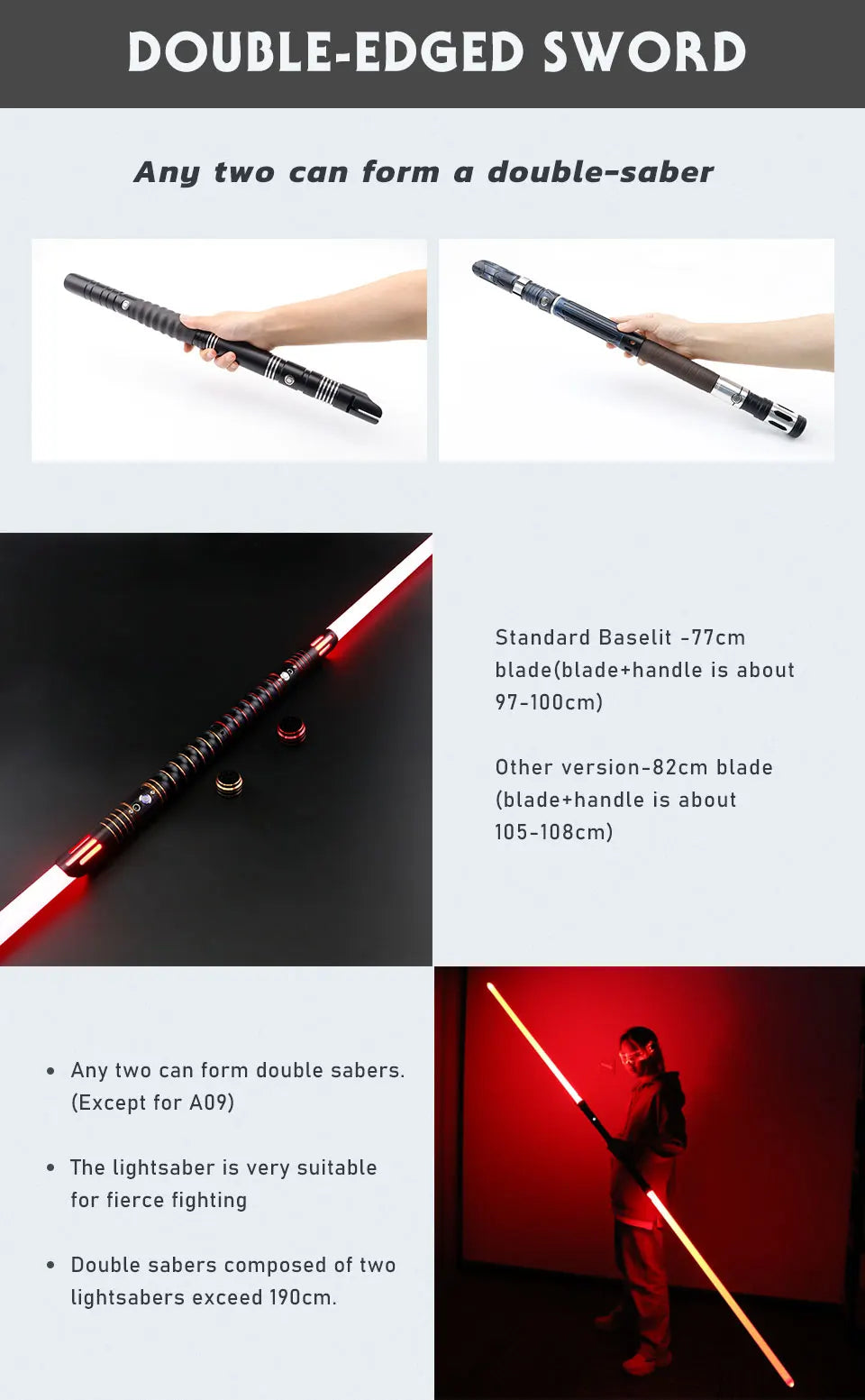 TXQ Fast shipping Lightsaber RGB Black Friday 12colors Combat Heavy Dueling Jedi Saber Sword Blaster Luminous Toy Laser Cosplay