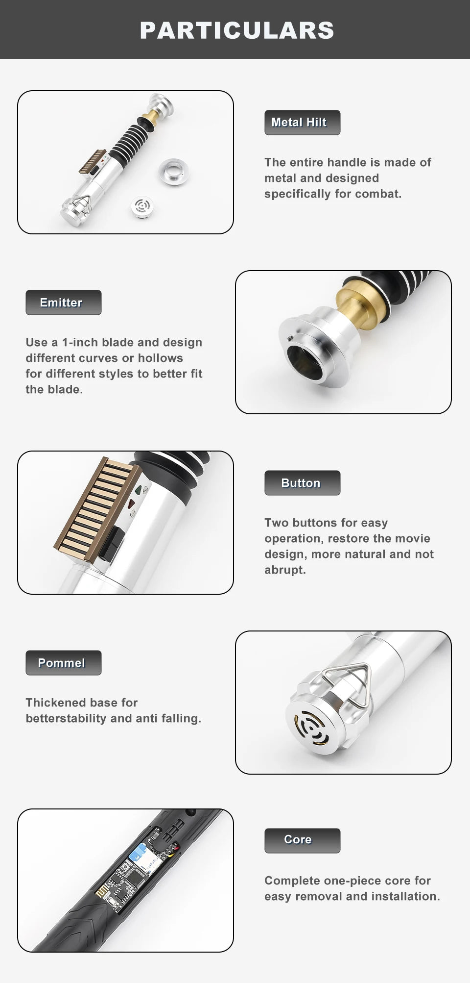 TXQ LUKE ROTJ TV Skywalker Proffie Glow NEO SNV4 Smooth Swing Heavy Dueling Lightsaber Blaster Metal Toys Cosplay Gift Laser