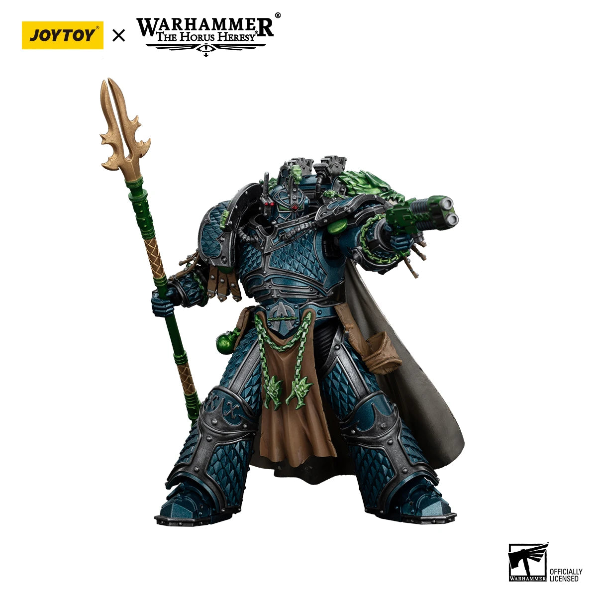 JOYTOY Warhammer 40K 1/18 Action Figure Alpha Legion Alpharius, Primarch of the XXth Legion Anime figures Toys Model