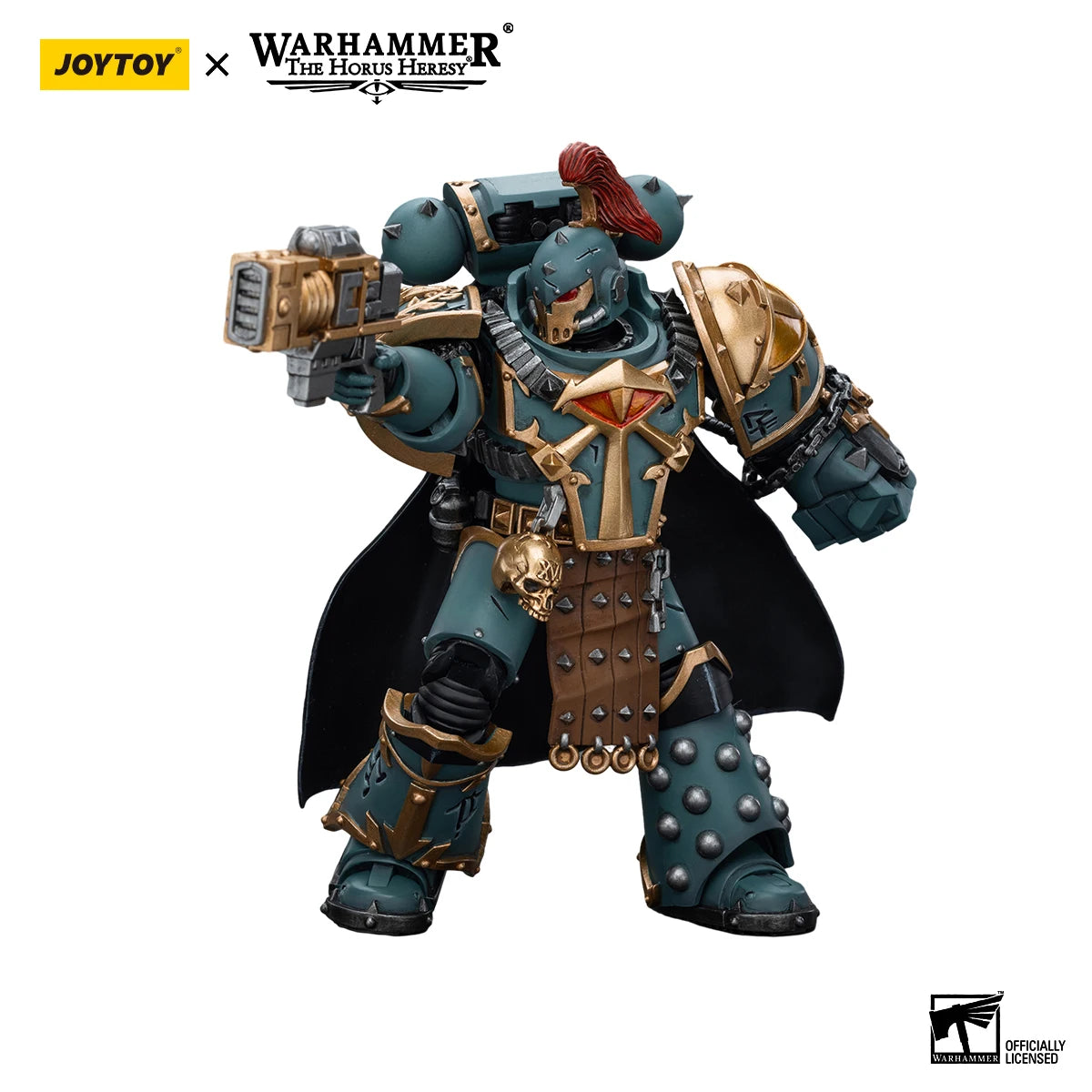 JOYTOY Warhammer 30K 1/18 Action Figures Sons Of Horus Tartaros Terminator Squad Collectibles Model