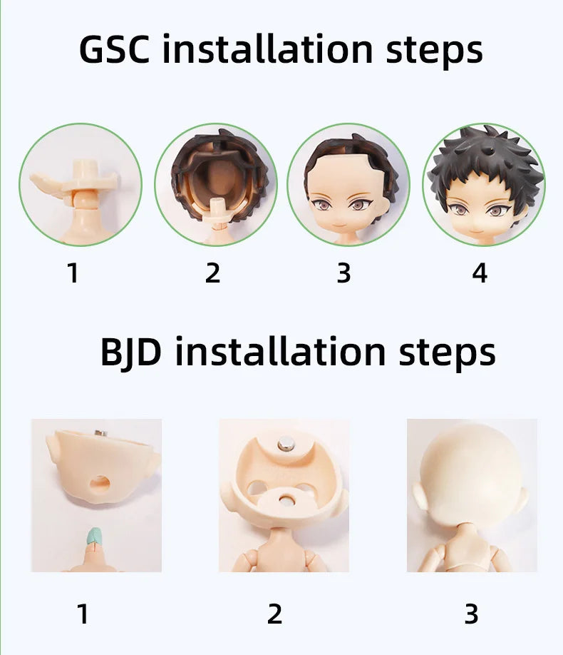 New YMY Body OB11 Bjd Body for GSC Head Obitsu 11 1/12BJD Doll Body Spherical Joint Doll Toy Replacement Hand Accessories