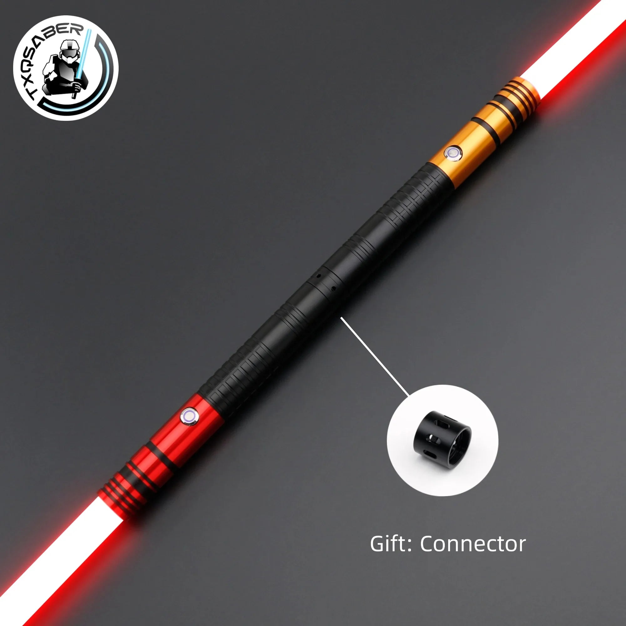 TXQSABER Double-edged A01 Heavy Dueling 12colors Combat Jedi Saber Sword Blaster Luminous Toy Laser Cosplay Gesture Control
