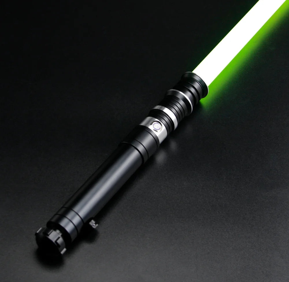TXQSABER Smooth Swing Lightsaber Metal Hilt Heavy Dueling 12 Colors Changing Blaster Cosplay Bluetooth Laser Sword Kids Toys
