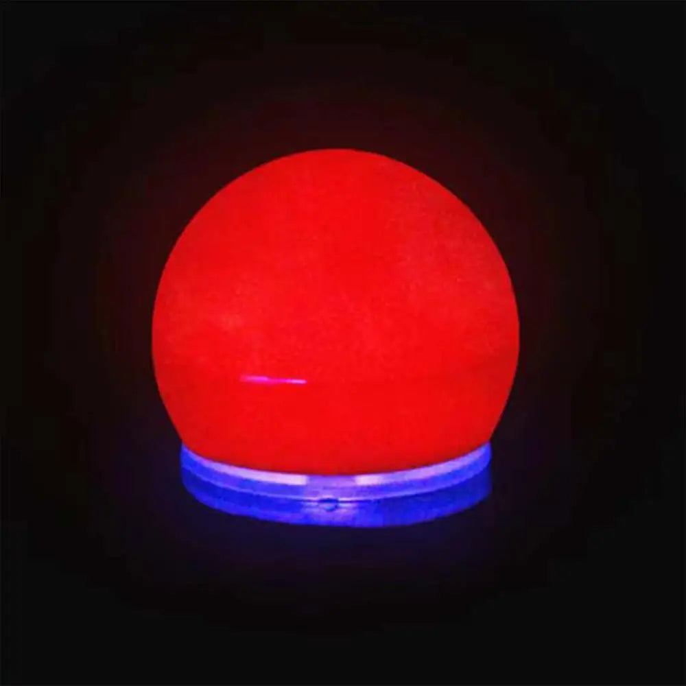 LED Red Nose 12PCS Red Nose LED Blinking Clown Nose Elastic Blinking Dress Up Props Clown Costume Red Nose Decor For Christmas