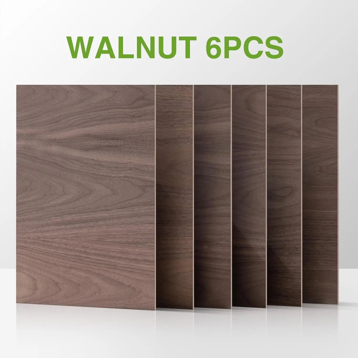 Robotime 6 Pack Maple Plywood 1/8 12x12x1/8inch 3mm Wood Sheets Thin Unfinished Maple Plywood for Laser Cutting and Engraving