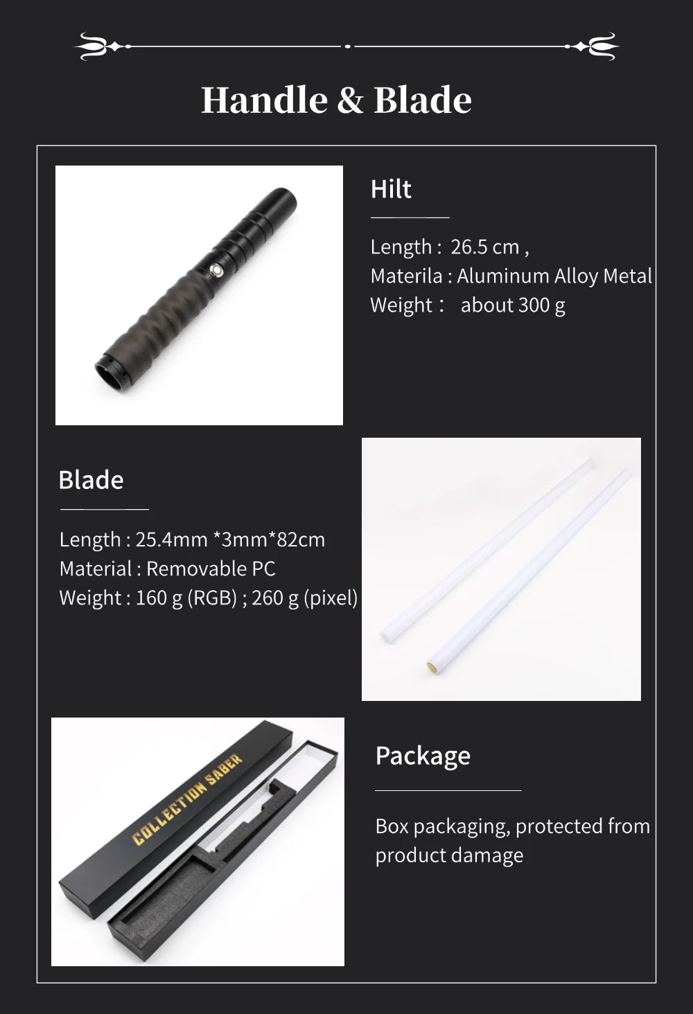 TXQSABER Heavy Dueling Smooth Swing RGB Lightsaber Metal Hilt Bluetooth Colors Change Blaster Jedi Laser Sword Cosplay Kids Toys