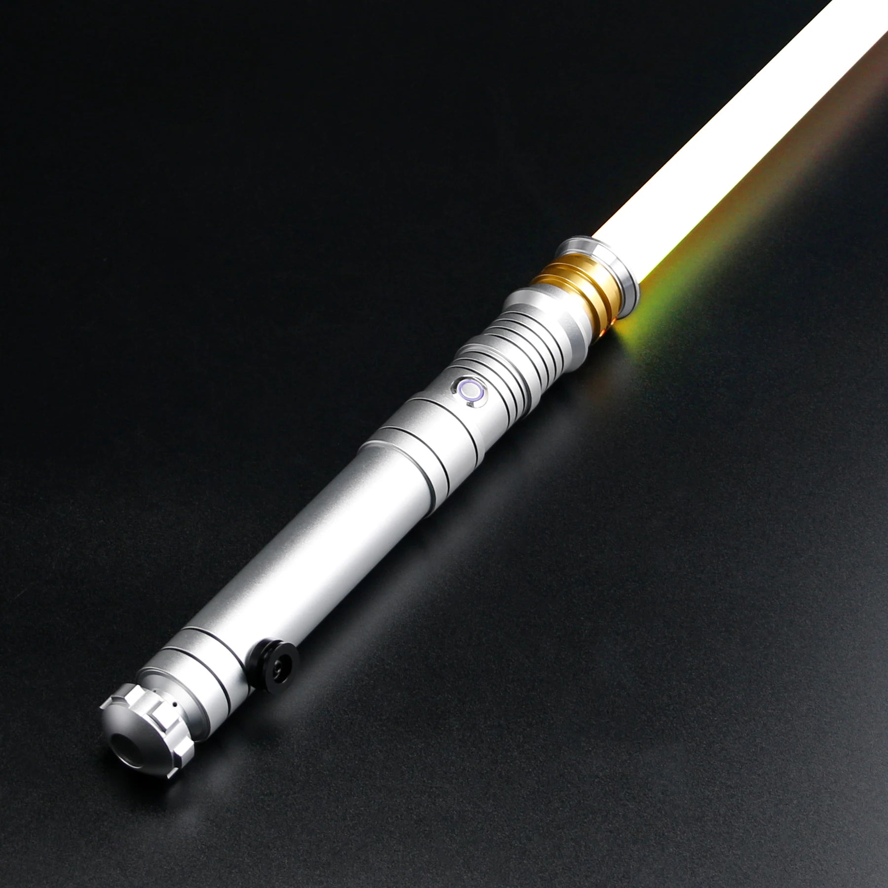 TXQSABER NeoPixel Lightsaber Gesture Control Jedi Metal Hilt 16 Soundfont 22 Light Effect Force Blaster Laser Sword Luminous Toy
