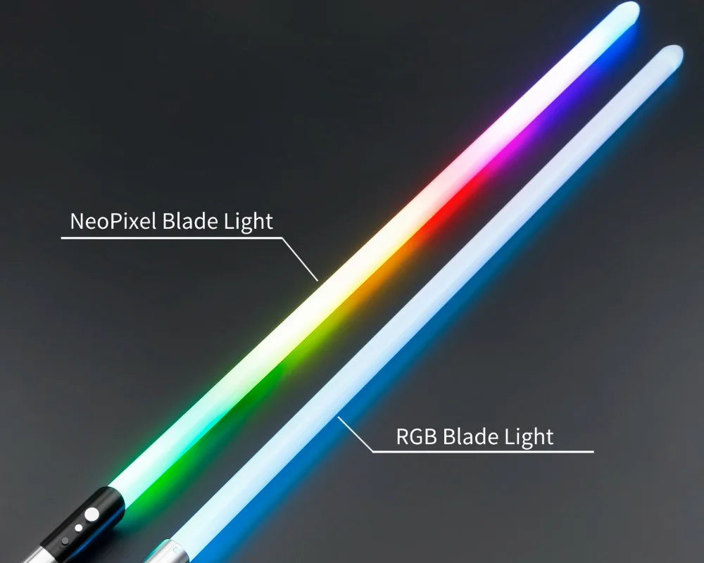 TXQSABER Neo pixel Customize Lightsaber SNV4 Bluetooth Metal Hilt Heavy Deuling Blaster Smooth Laser Sword Cosplay Kids Toys