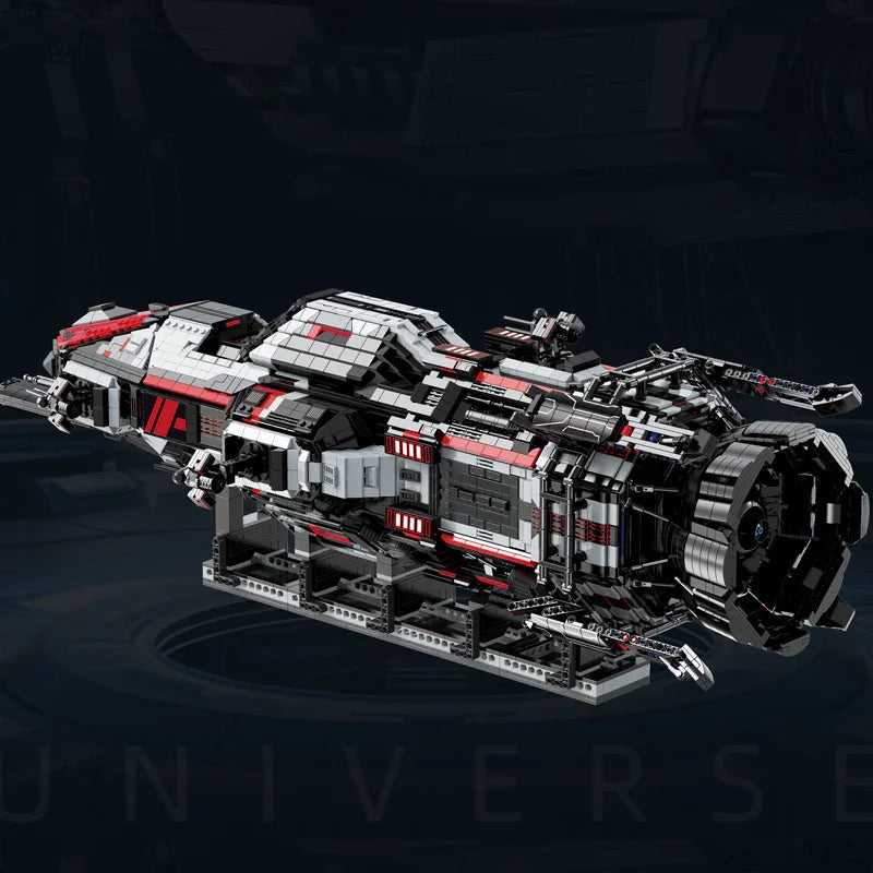 Movie The Expanse MOC 33906 ROCINANTE Space Expanse Model Building Blocks Brick Puzzle Toys for Children Adult Kids Boys Gift