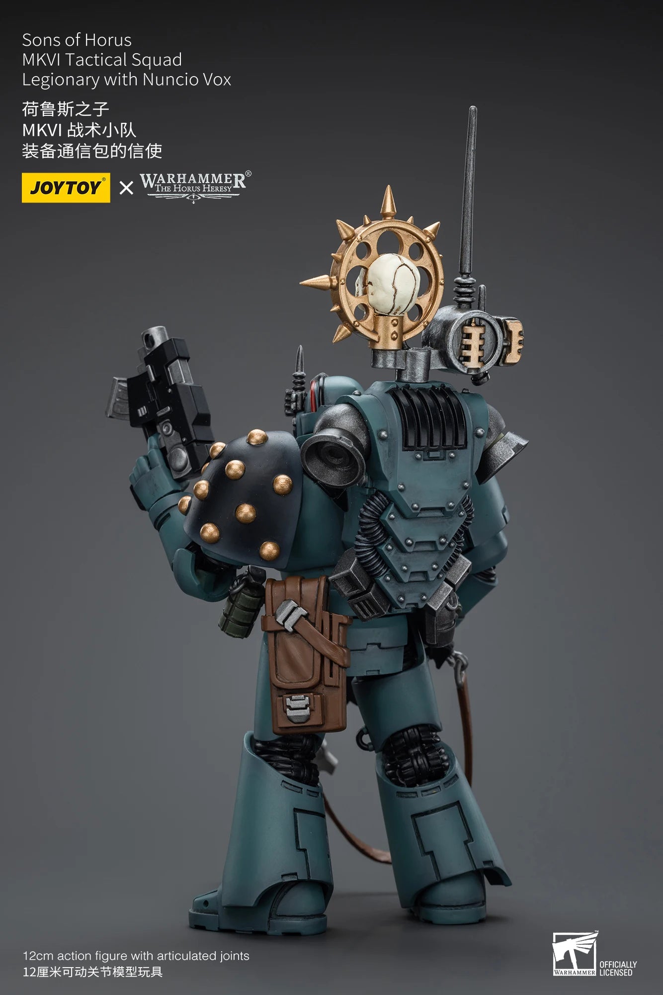 JOYTOY Warhammer40K 1/18 6PCS Action Figures Sons of Horus MKVI Tactical Squad Dreadnought Anime Model