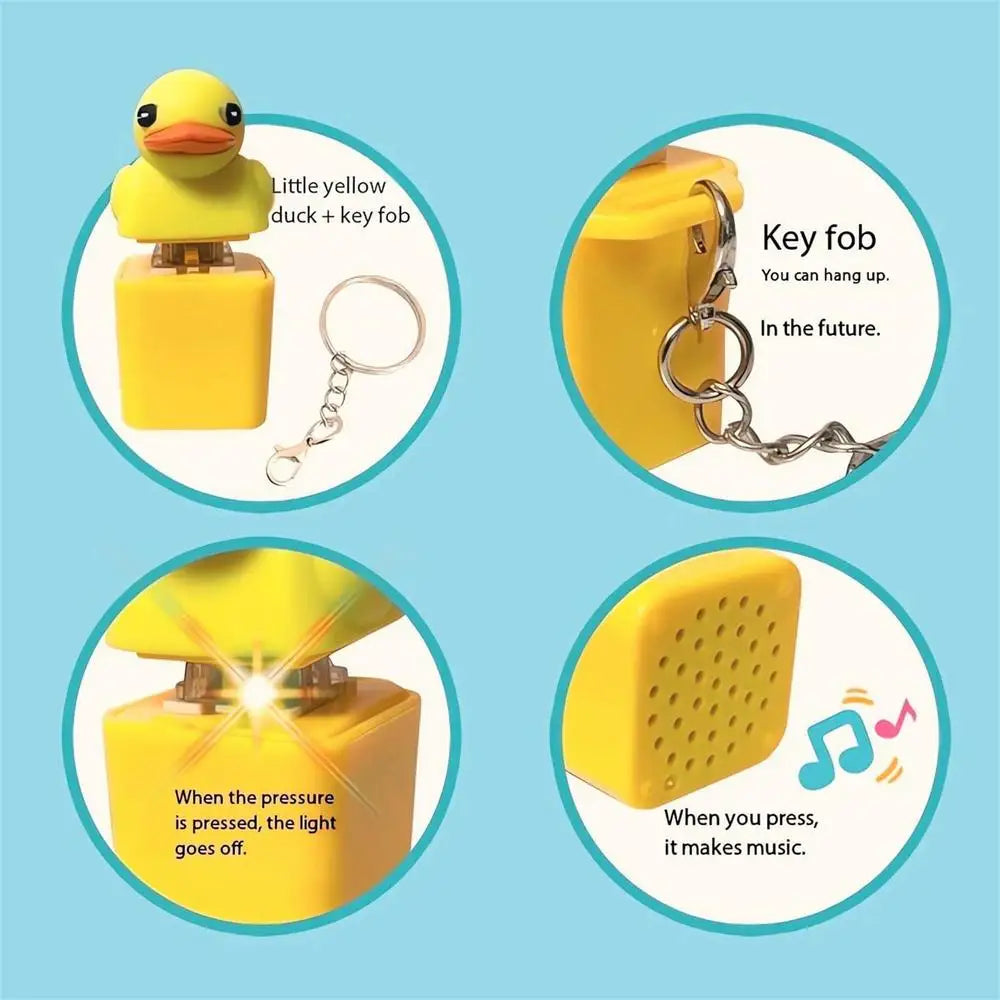 Quacky Duck Fidget Toy Fidget Duck Quacking Keyboard Button Sensory Toys Stress Reliever Keycaps That Quack Key Board Clicker