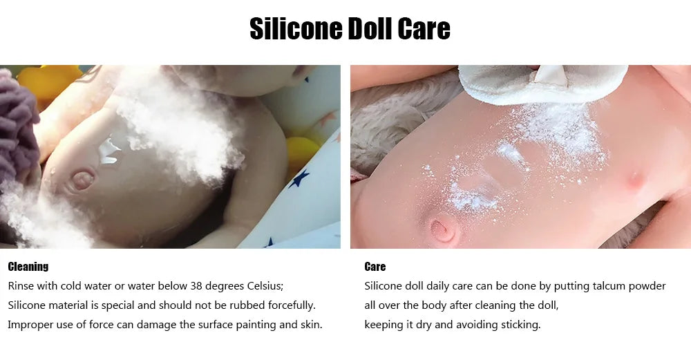 17.72 inch full body soft silicone boy reincarnation doll washable, with realistic baby touch design toy | Gift π| collect