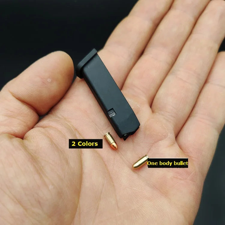1:3 Scale Bullets for Mini Glock 17 Alloy Empire Glock 17 Bullets Accessories - Only Bullets