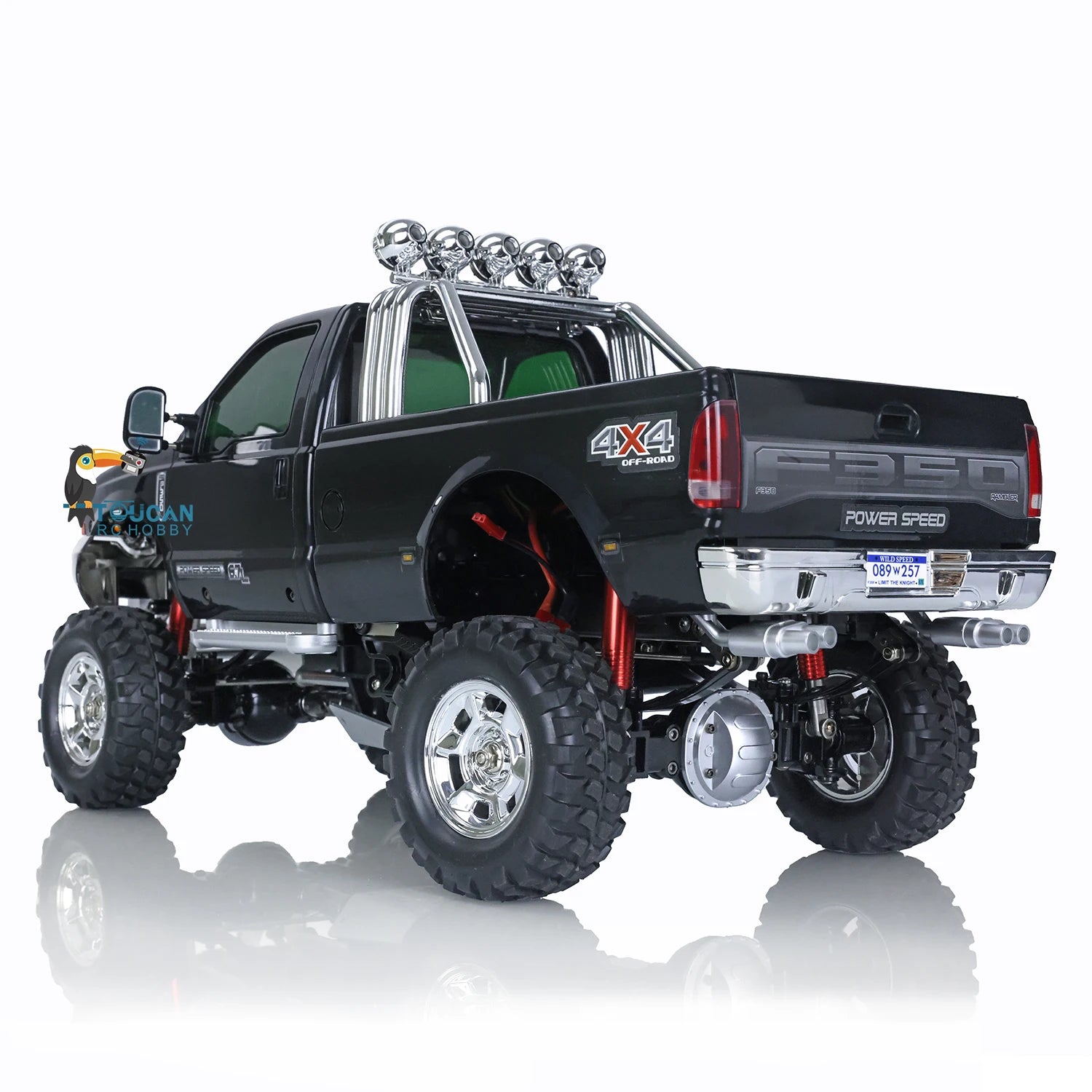 US Stock 1/10 HG P410 RC Pickup Truck 4*4 Rally Racing Crawler Car Model 2.4G Radio Motor ESC Outdoor Toy Model Gifts TH16939