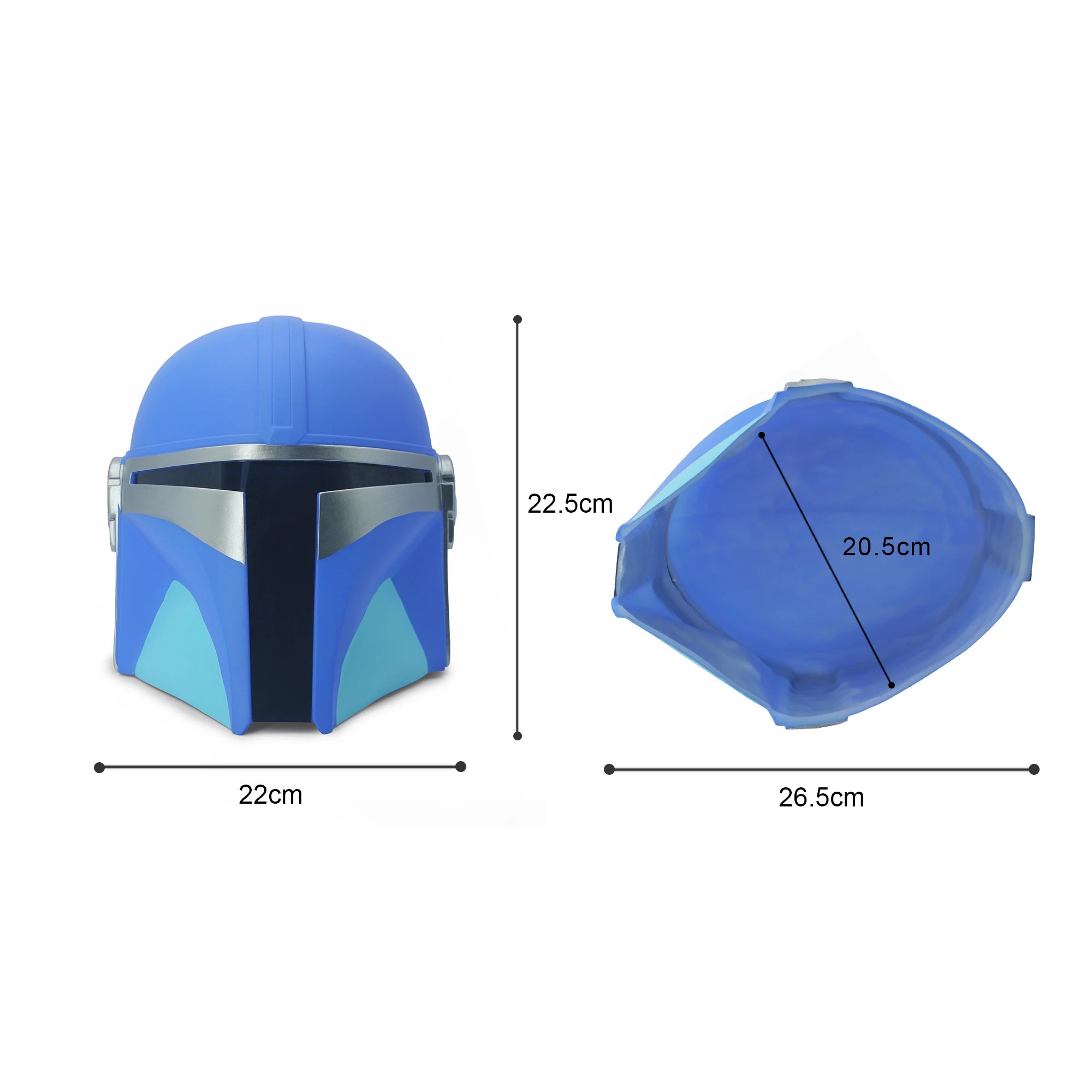 PHS Helmet The Mandalorian PVC Cosplay Mask Full Head Halloween Christmas Party BirthdayGift, Cosplay for Children, Adult Toys