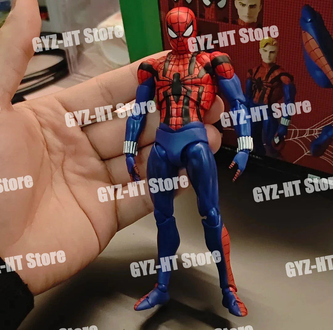 In Stock Ct Toys Ben Reilly Mafex 143 Spiderman Comic Ver The Amazing Spider-Man Anime Action Figure Figurine Custom Gifts Toys