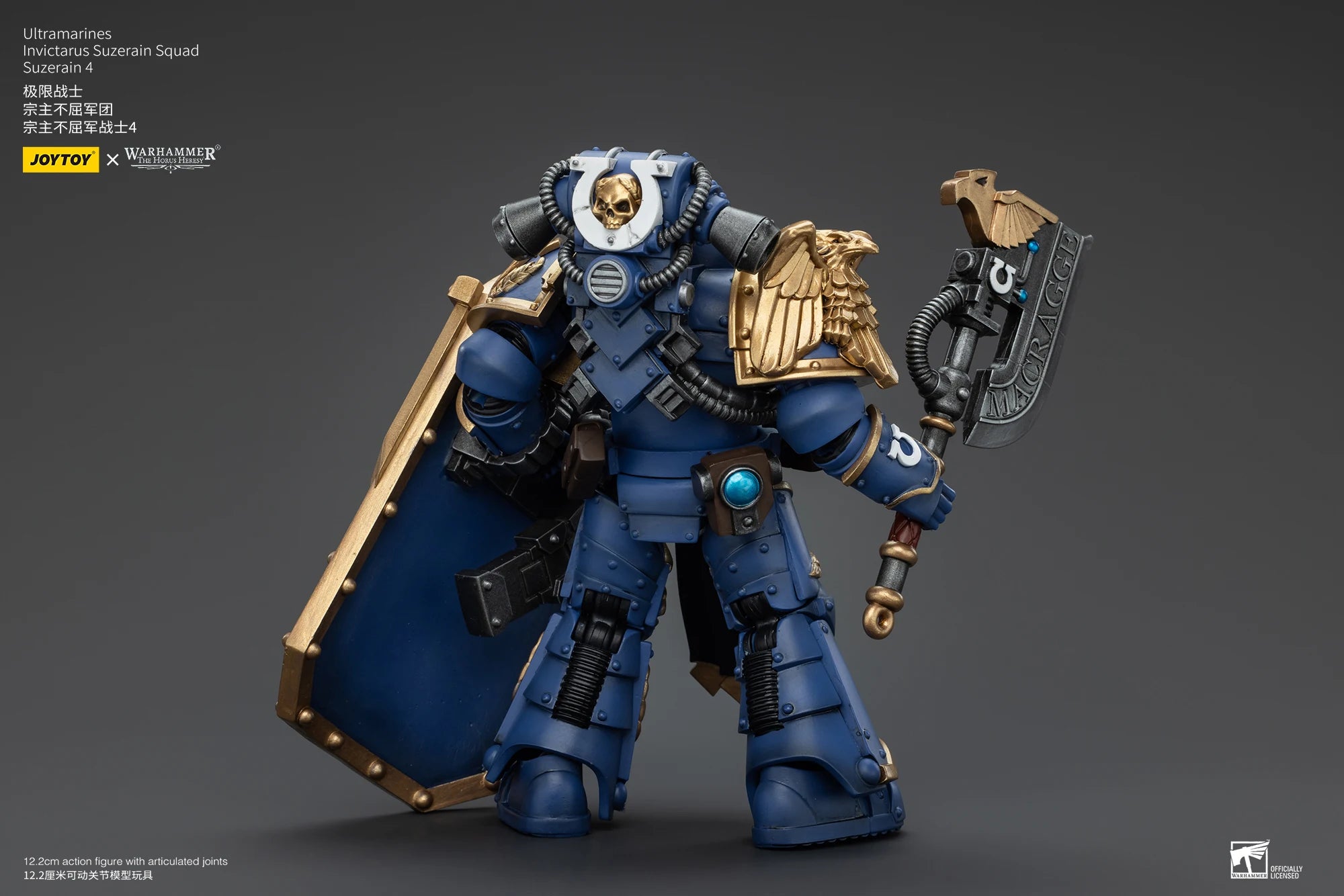 JOYTOY Warhammer 30K 1/18 Action Figures Ultramarines Invictarus Suzerain Squad Suzerain 5PCS Model Anime Military Model