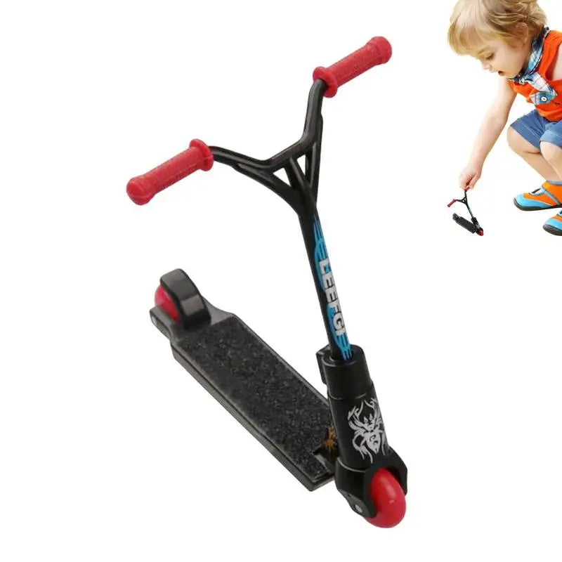 Mini Finger Scooter Two Wheels Stunt Finger Toy Skate Skate Scooter Finger Movement Skateboard Parent-Child Interactive Holiday