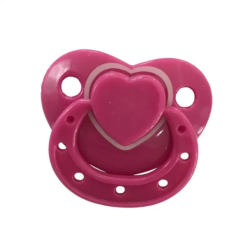 Doll Magnet Pacifier for 20-22inch Baby Dolls Cute Lovely Magnet Pacifier ABS Plastic Simulation Nipples Doll Accessory