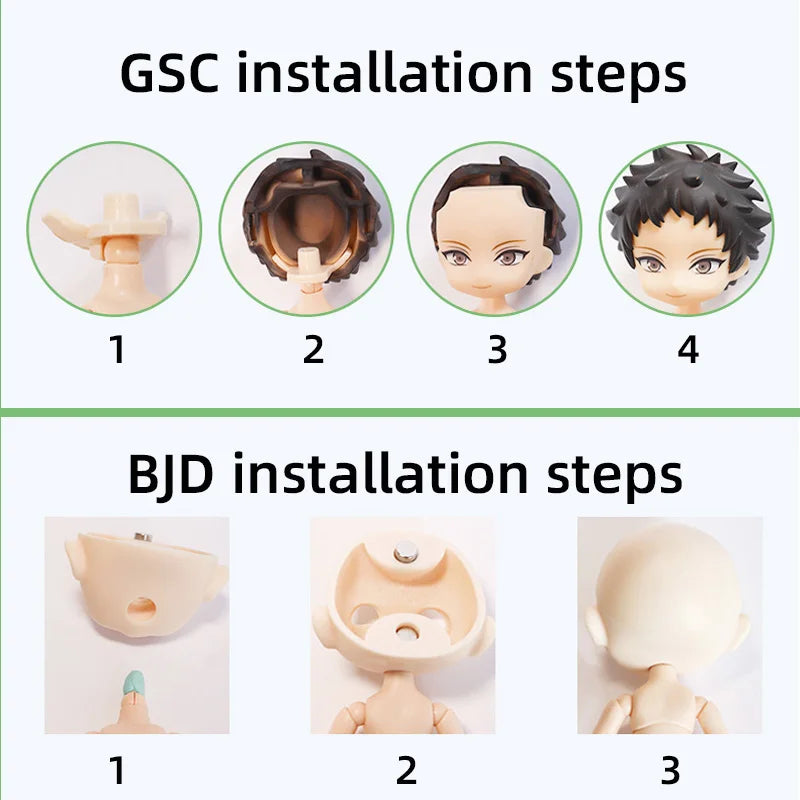 New YMY Body OB11 Bjd Body for GSC Head Obitsu 11 1/12BJD Doll Body Spherical Joint Doll Toy Replacement Hand Accessories