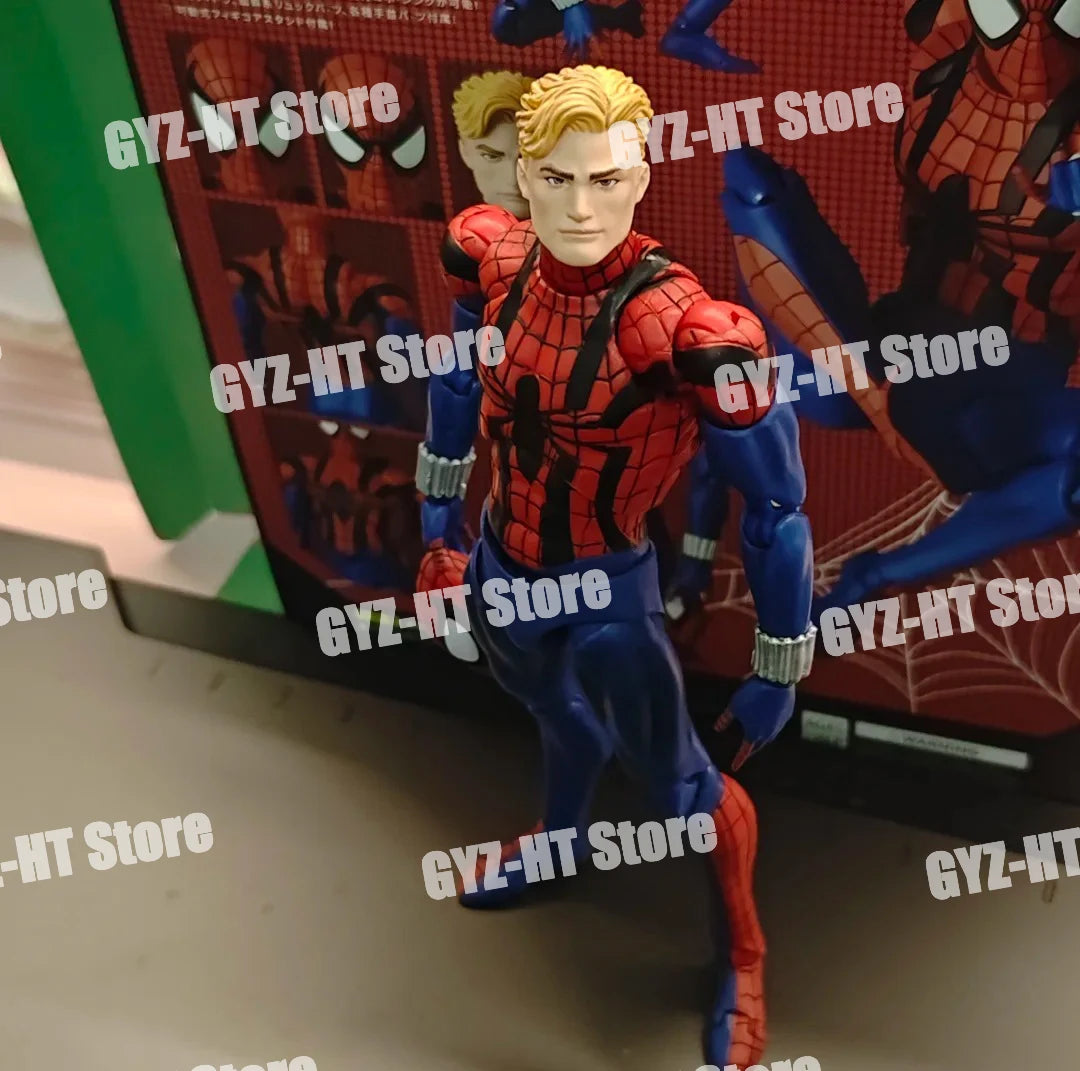 In Stock Ct Toys Ben Reilly Mafex 143 Spiderman Comic Ver The Amazing Spider-Man Anime Action Figure Figurine Custom Gifts Toys