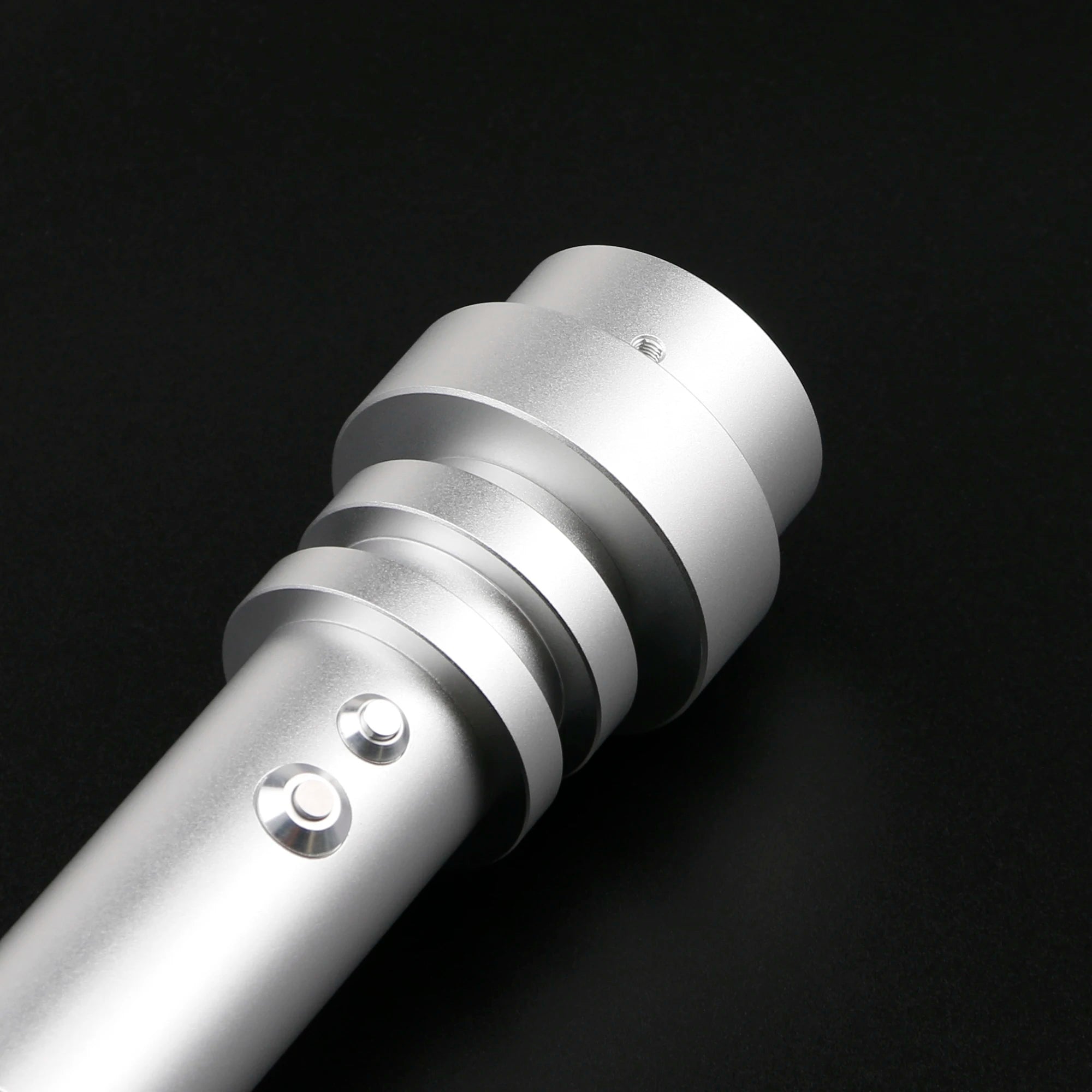 TXQSABER Mini Brick Smooth Swing Lightsaber Heavy Dueling1 Inch High Quality Blade Metal Hilt Cosplay Jedi Laser Sword Kids Toys