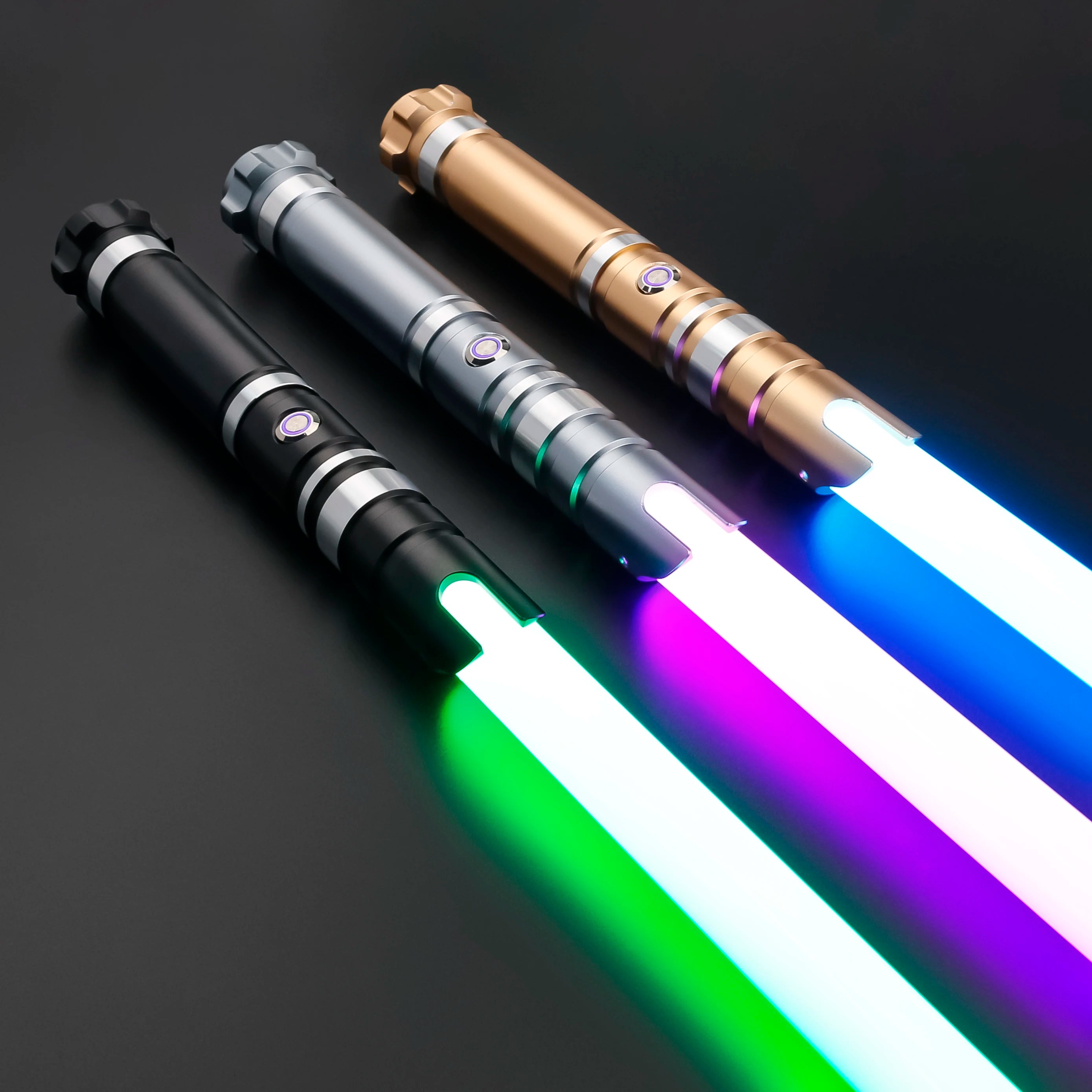 TXQSABER Lightsaber Heavy Dueling Jedi Light Saber SNV4 PRO Blaster Smooth Swing Metal Hilt Lasersword Toys for Adult Cosplay