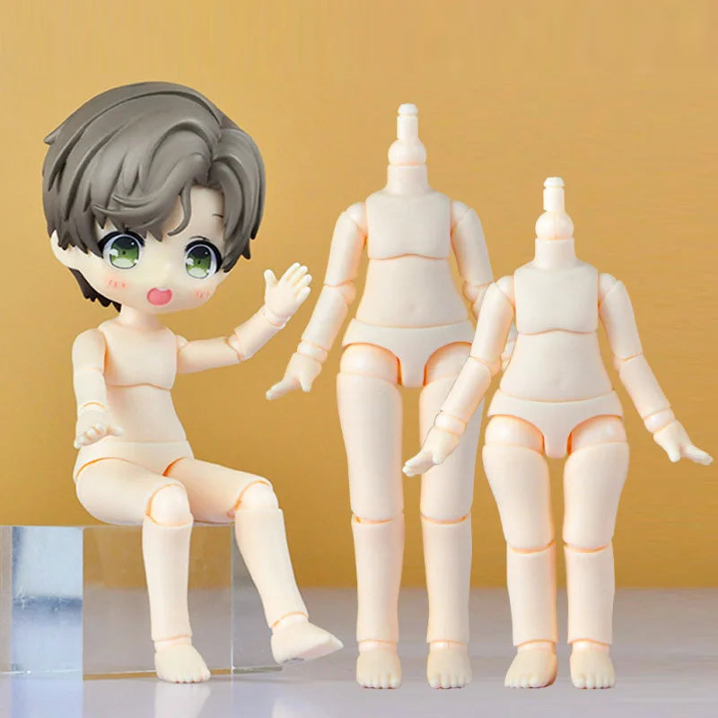 New YMY Body OB11 Bjd Body for GSC Head Obitsu 11 1/12BJD Doll Body Spherical Joint Doll Toy Replacement Hand Accessories