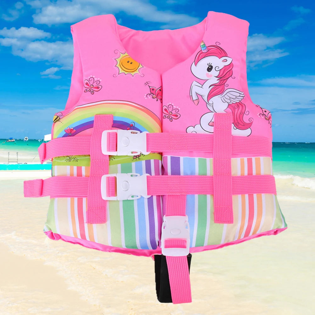 Kids Life Vest Children's Swimming Arm Float Whistle Child Lifejacket Swimsuit Foam Safety Swimming Pool Accessories for Kayak