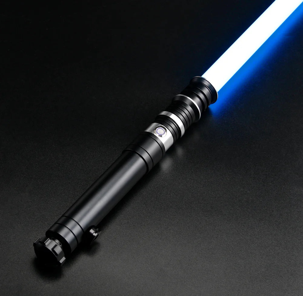 TXQSABER Smooth Swing Lightsaber Metal Hilt Heavy Dueling 12 Colors Changing Blaster Cosplay Bluetooth Laser Sword Kids Toys