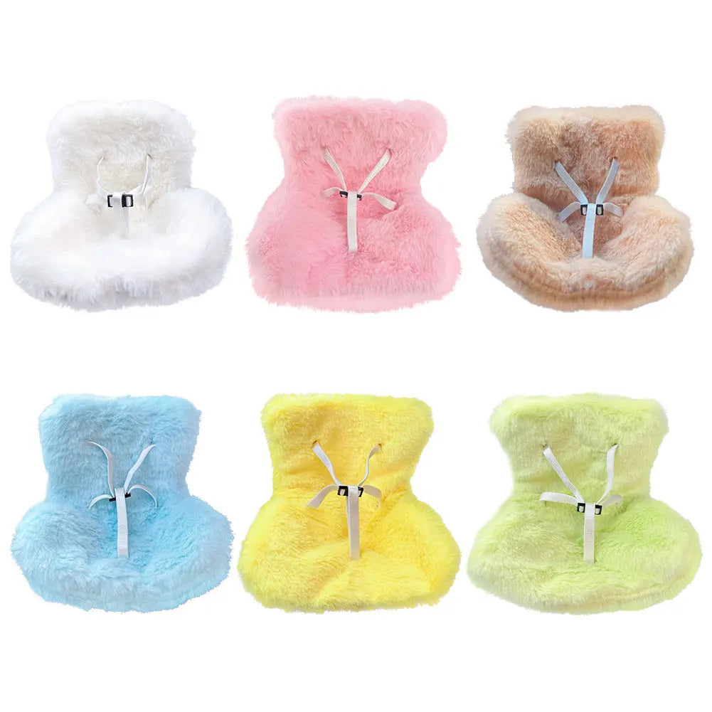 New 15-17cm doll Seat Labubu Doll Safety Seat Cute Doll Air Outlet Aromatherapy decoration high-grade Car Interior Decoration