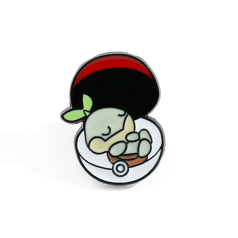 Anime Pokemon Enamel Pin Kawaii Poke Ball Pikachu Squirtle Charmander Metal Badge Brooch Jacket Jeans Lapel Pin Toys Accessories