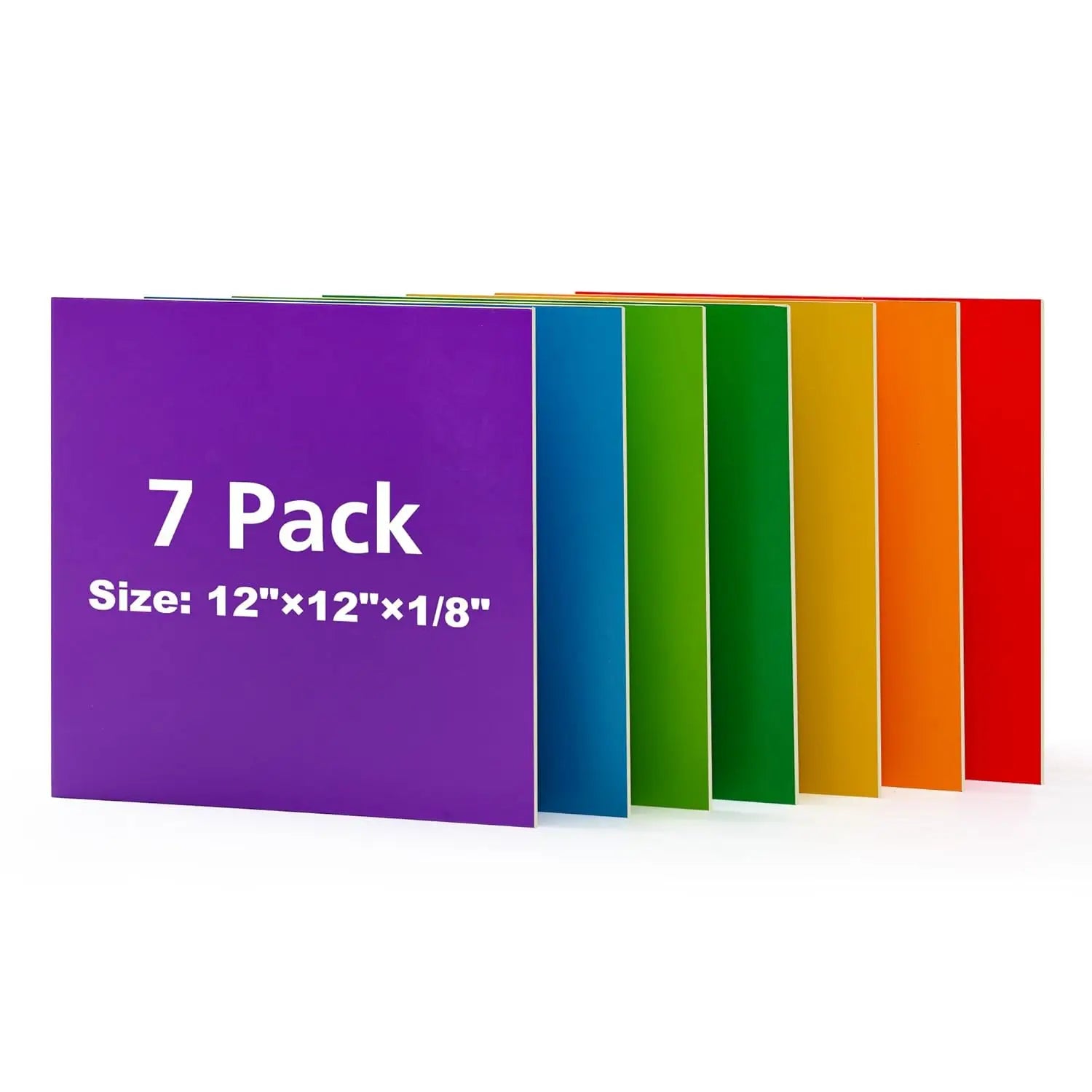 Robotime 6 Pack Maple Plywood 1/8 12x12x1/8inch 3mm Wood Sheets Thin Unfinished Maple Plywood for Laser Cutting and Engraving