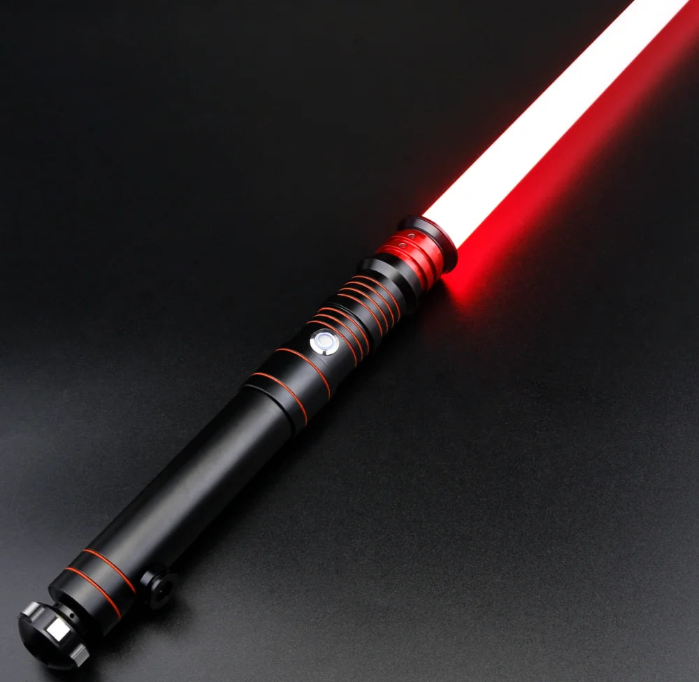 TXQSABER Smooth Swing Lightsaber Metal Hilt Heavy Dueling 12 Colors Changing Blaster Cosplay Bluetooth Laser Sword Kids Toys