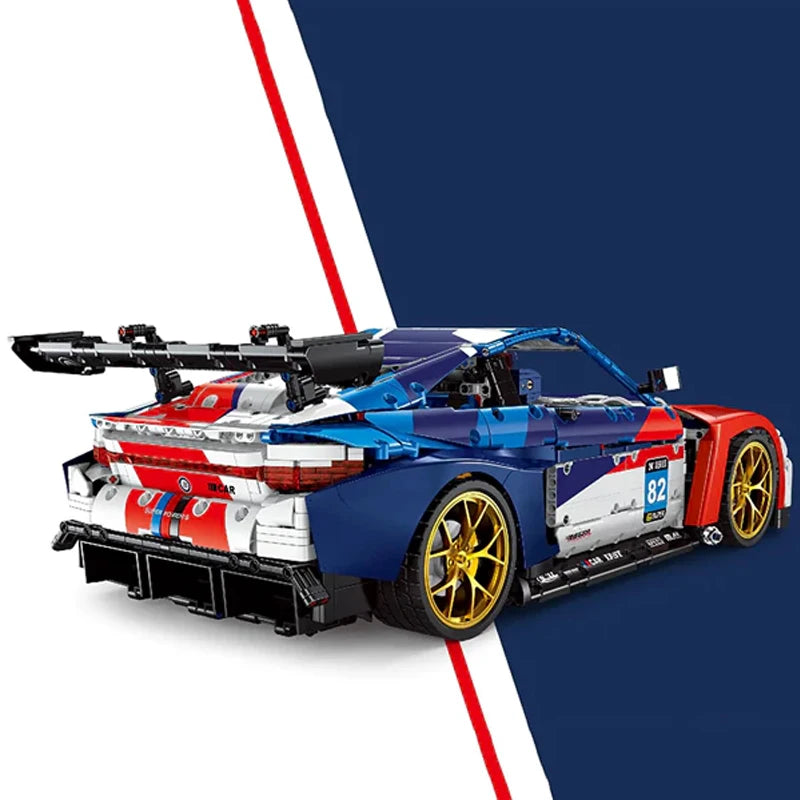 Technical MOC JD040 Sportscar Hypercar Super Sports Racing Car Model 4556PCS Building Blocks Brick Puzzle Toys for Kids Gift