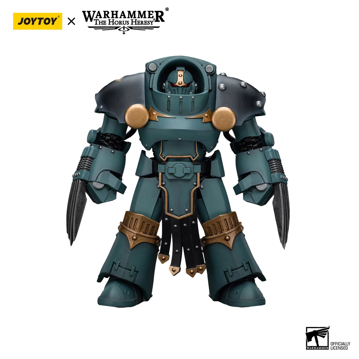 JOYTOY Warhammer 30K 1/18 Action Figures Sons Of Horus Tartaros Terminator Squad Collectibles Model
