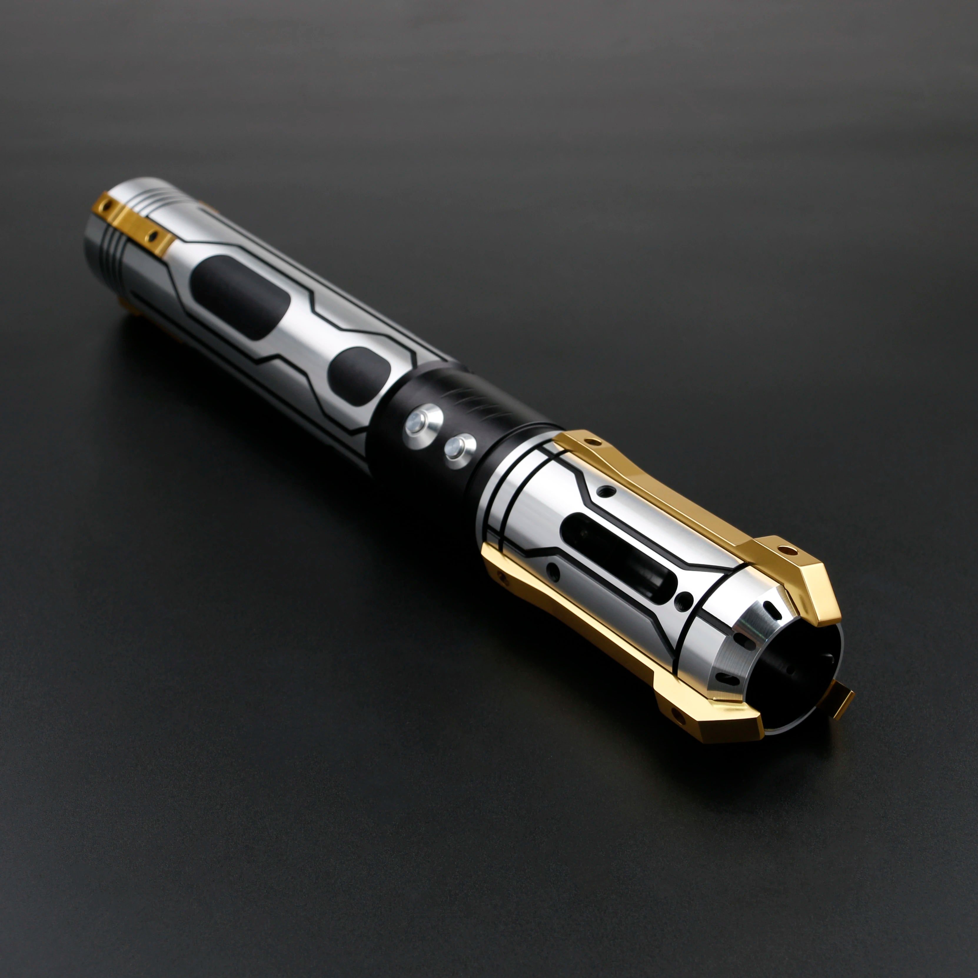TXQSABER Ghost Lightsaber Pixel Soundboard Neo Smooth Swing Metal Handle LED Strip Blade Cosplay Laser Jedi Sword Kids Toys