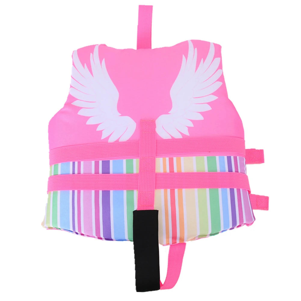 Kids Life Vest Children's Swimming Arm Float Whistle Child Lifejacket Swimsuit Foam Safety Swimming Pool Accessories for Kayak