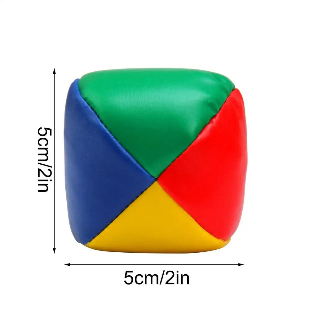 6PCS Juggling Balls Set For Beginners Smooth Durable Juggle Ball Durable Weighted Juggling Ball Kit