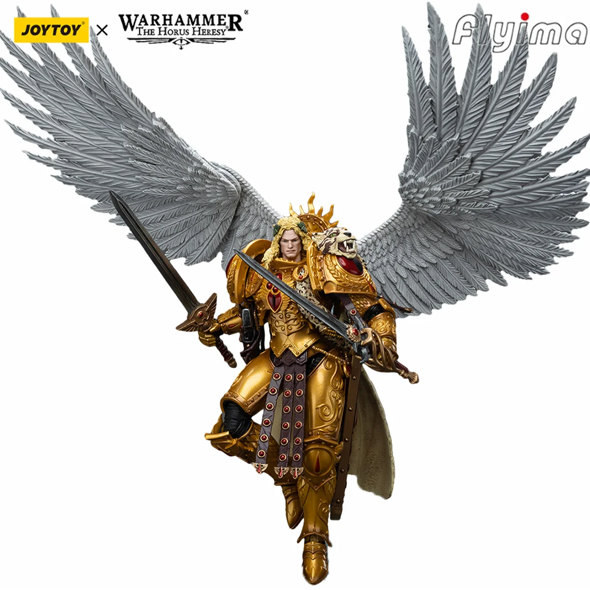 JOYTOY Warhammer 30K 1/18 Action Figures Blood Angels Sanguinius Primarch of the IXth Legion Model
