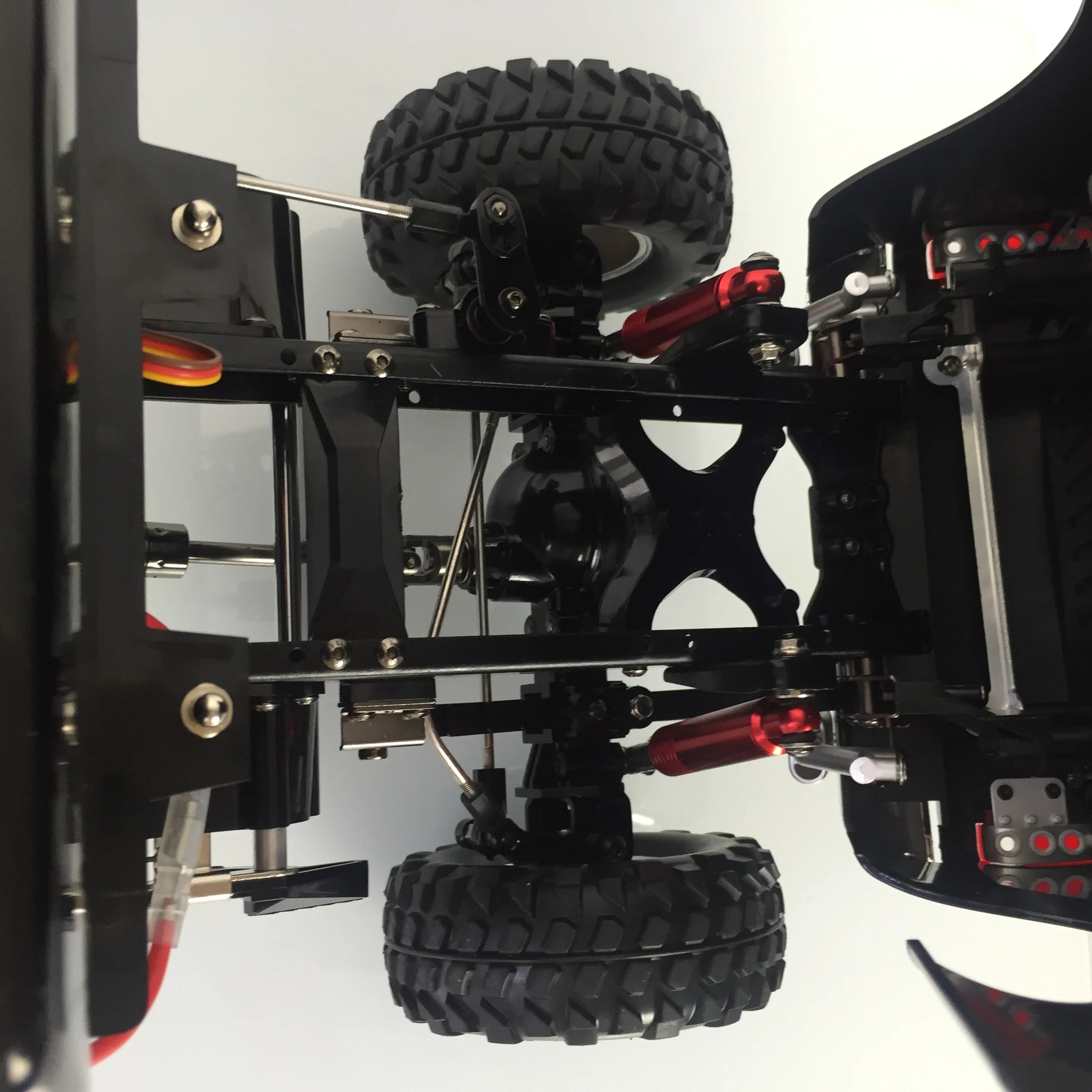 US Stock 1/10 HG P410 RC Pickup Truck 4*4 Rally Racing Crawler Car Model 2.4G Radio Motor ESC Outdoor Toy Model Gifts TH16939