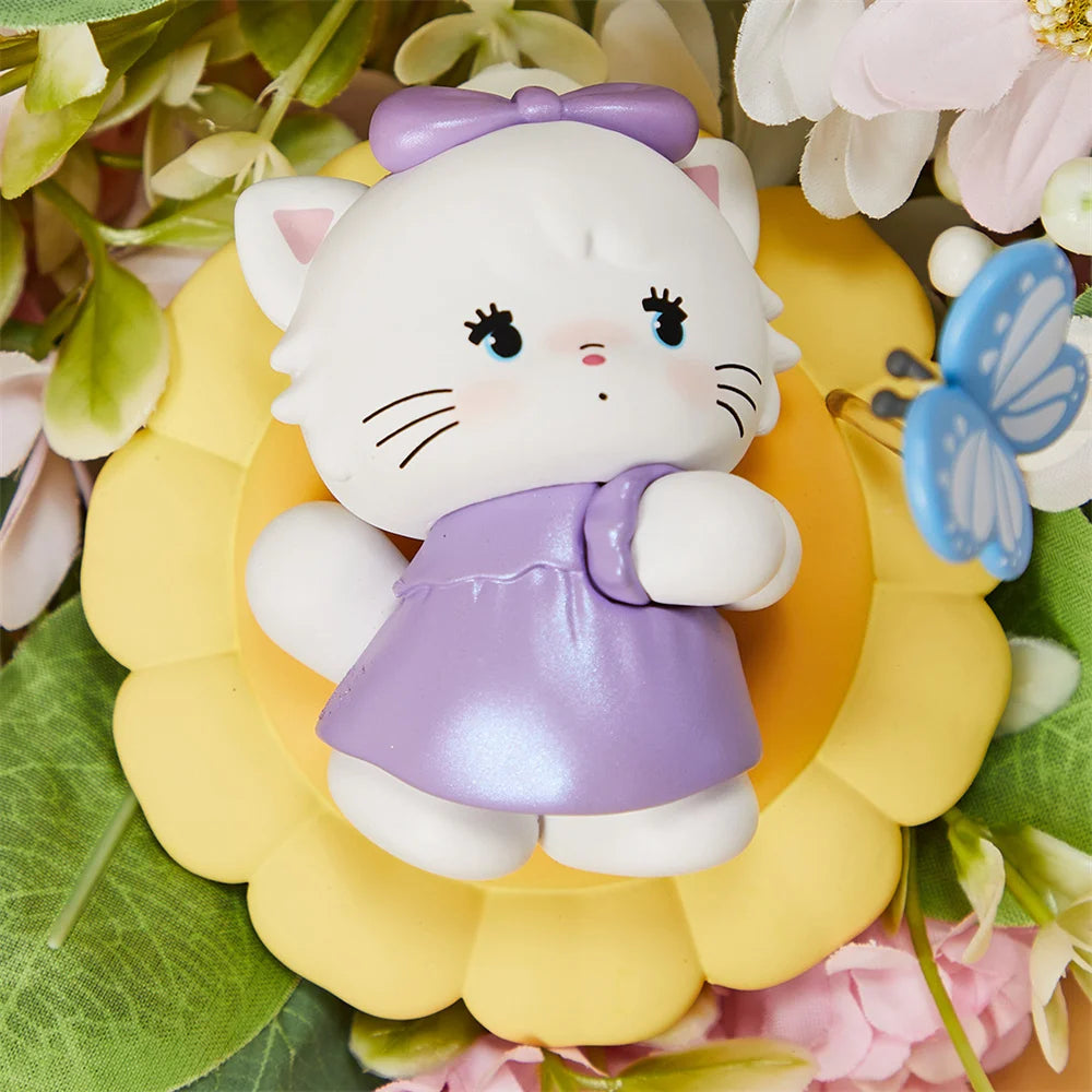 MINISO Mikko Flower Series Blind Box Figure Model Random Design Box Toy Collectible Toy for Home Decor Birthday Gifts