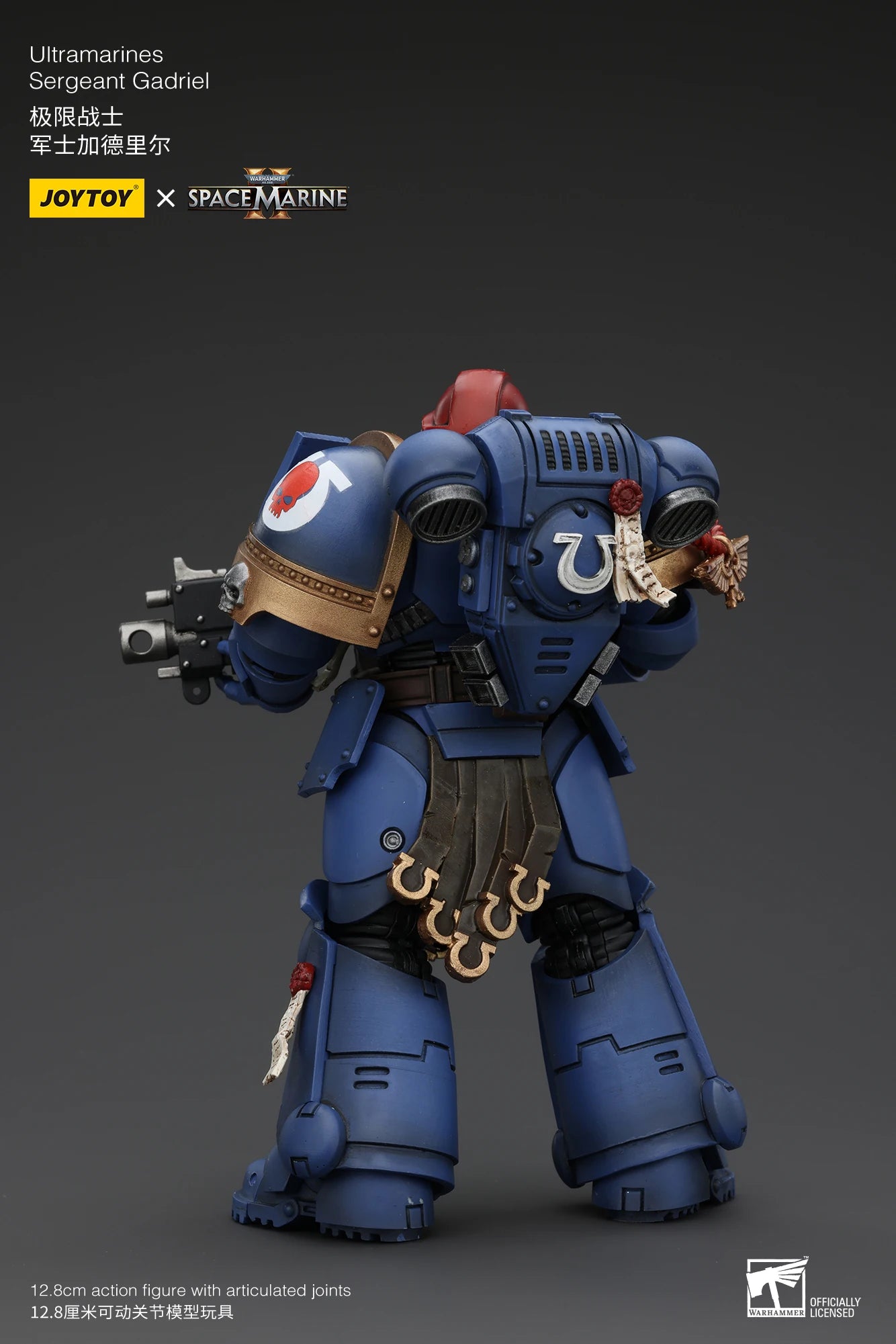 JOYTOY Warhammer 40,000 1/18 Action Figures Ultramarines Lieutenant Titus&Sergeant Gadriel&Brother Chairon Model
