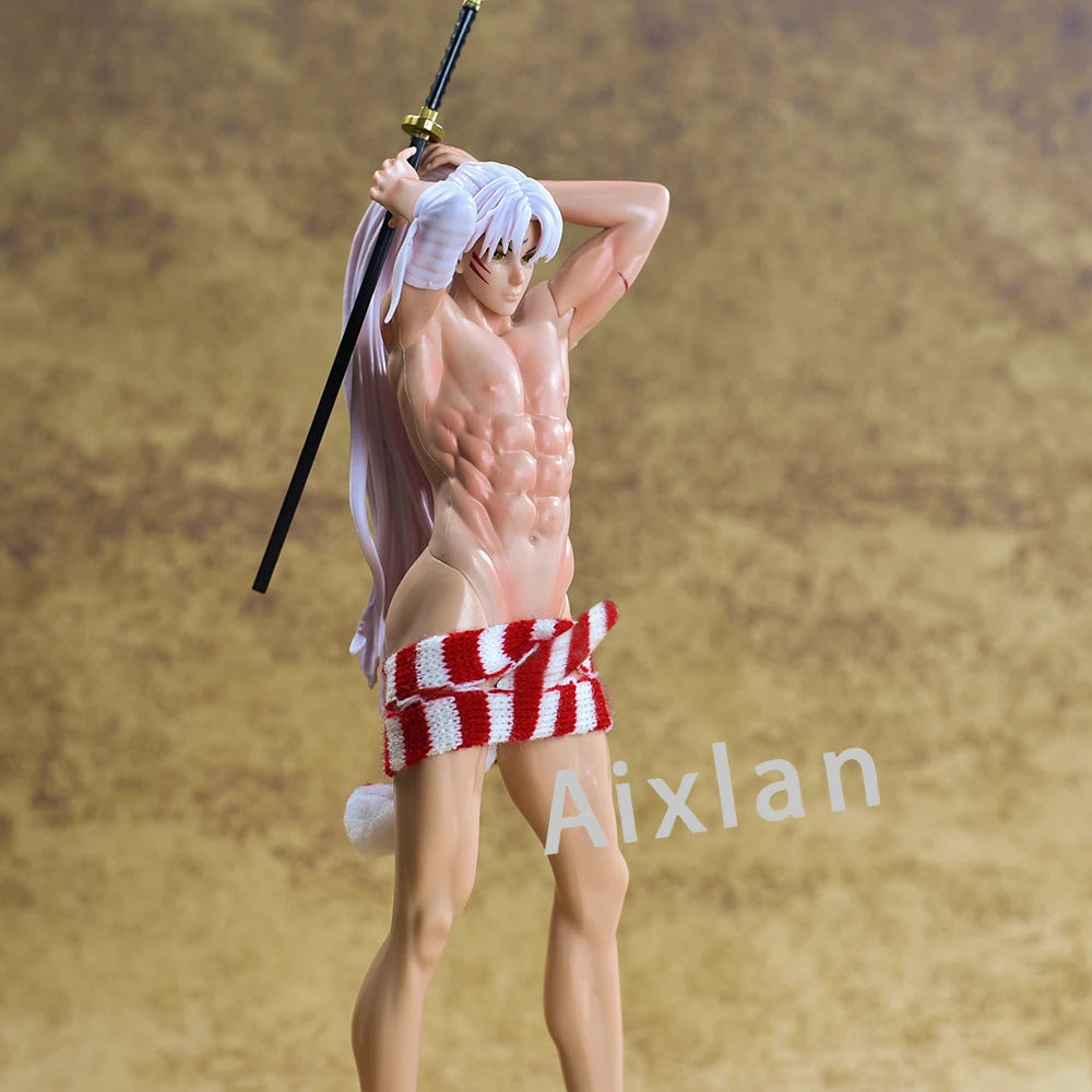 31cm Inuyasha Anime Figure Sesshoumaru Sexy Anime Figures +18 Uncensored for Adult Collection Gift Model Toys